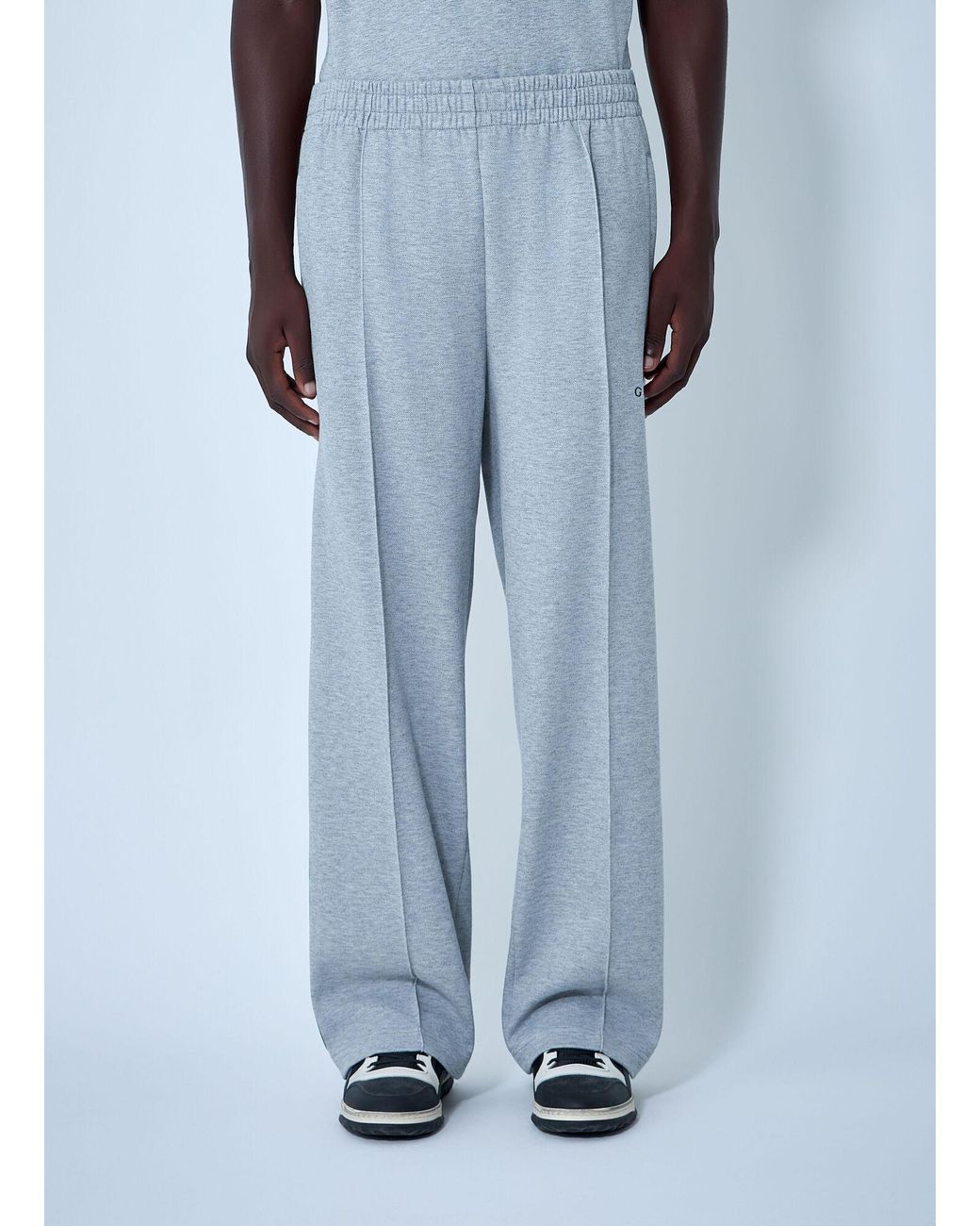 Gucci Blue Logo Motif Track Pants for men