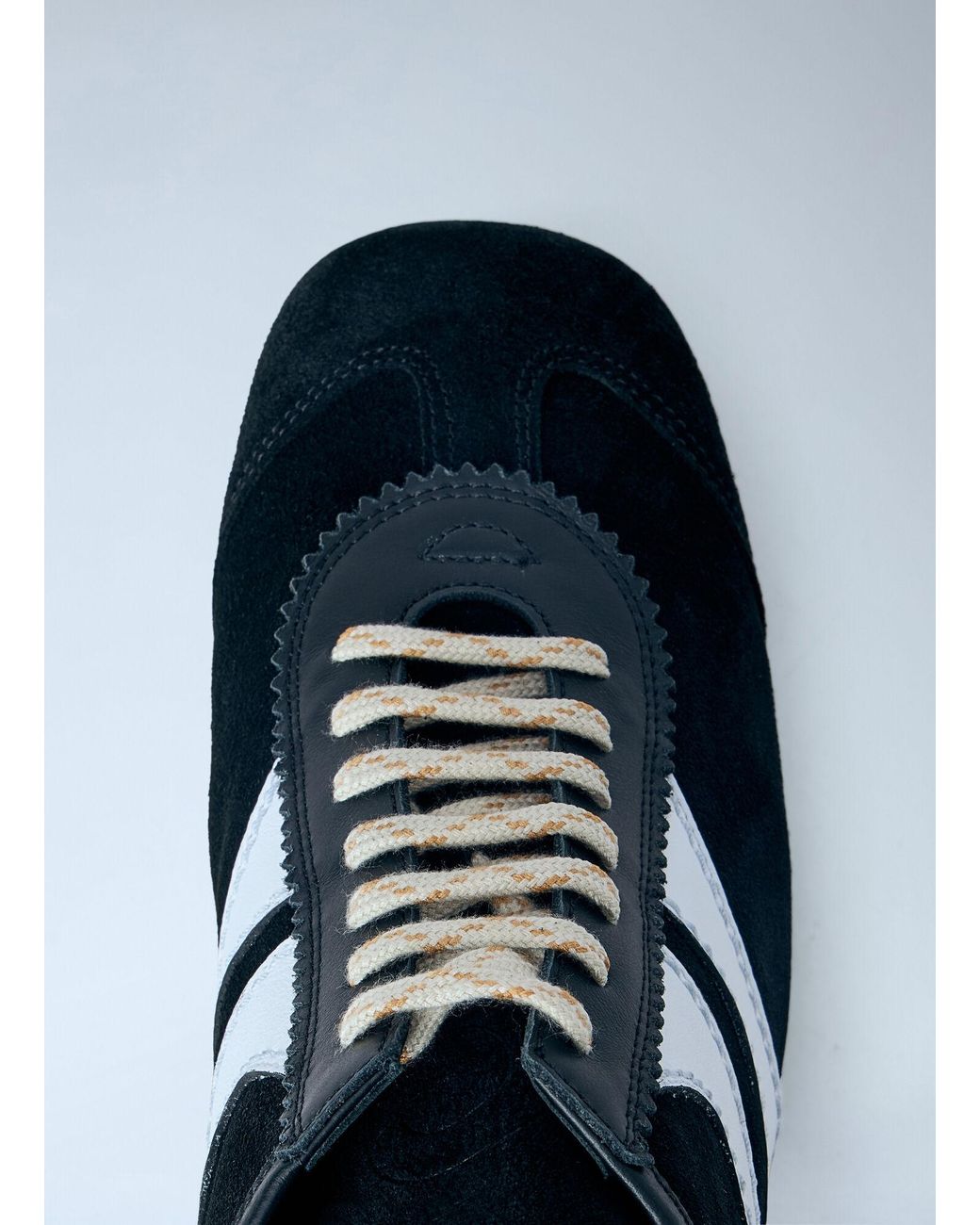 Dries Van Noten Blue Lace-Up Mule Heels