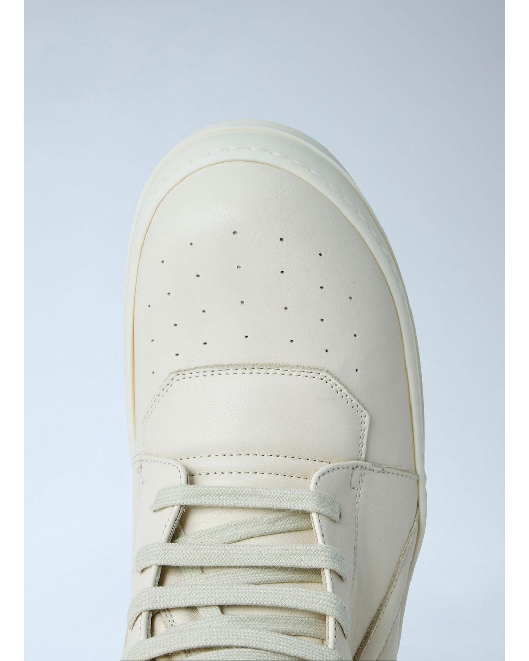 Rick Owens Blue Geobasket Sneakers for men