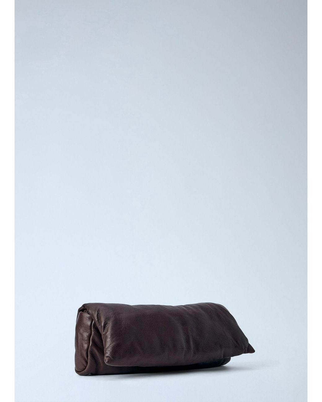 Rick Owens Blue Soft Clutch for men