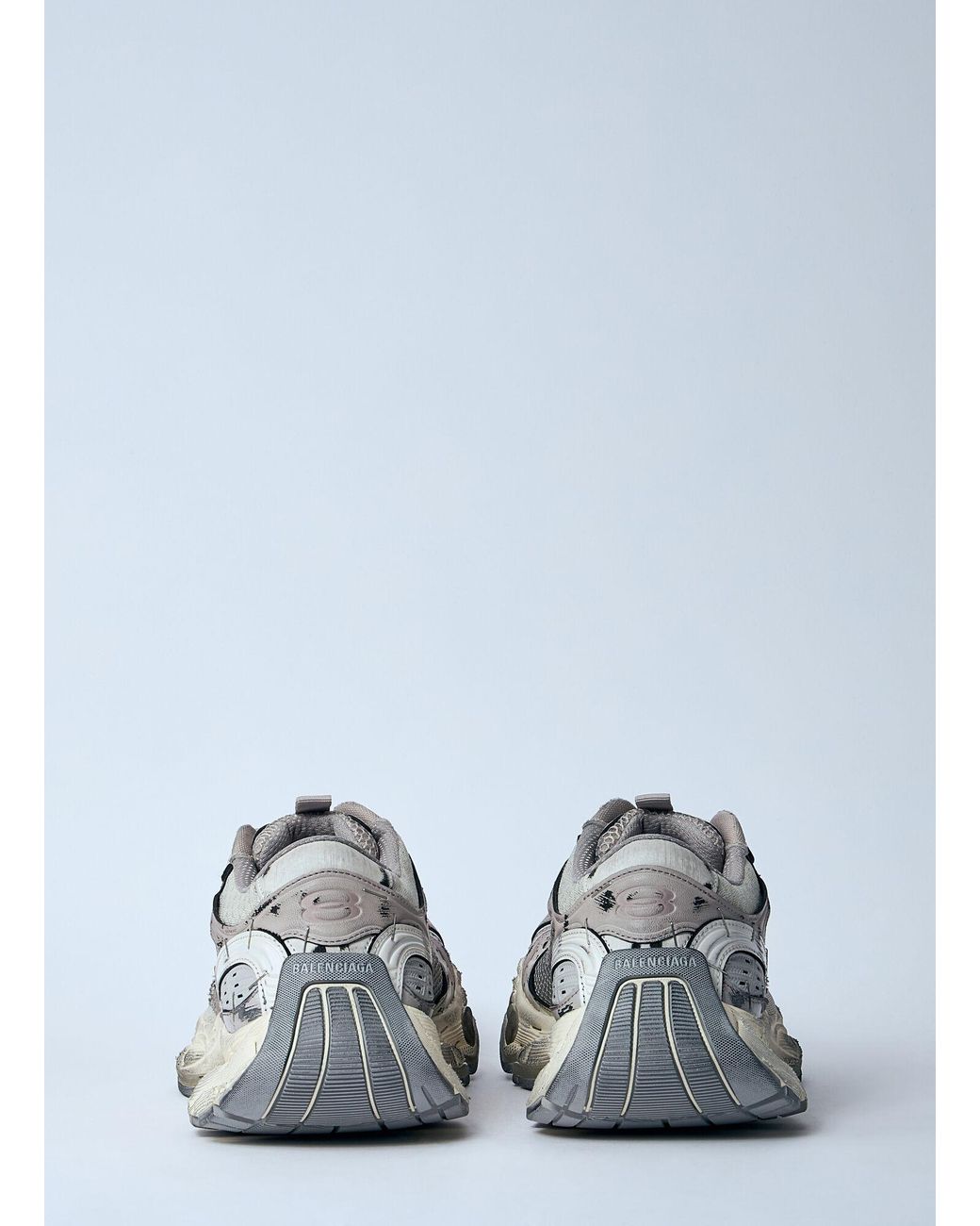 Balenciaga White Stapler Sneaker for men