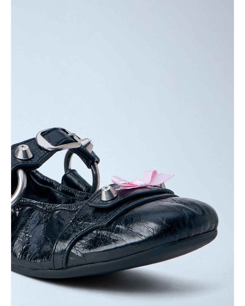 Balenciaga White City Ballerinas Flats