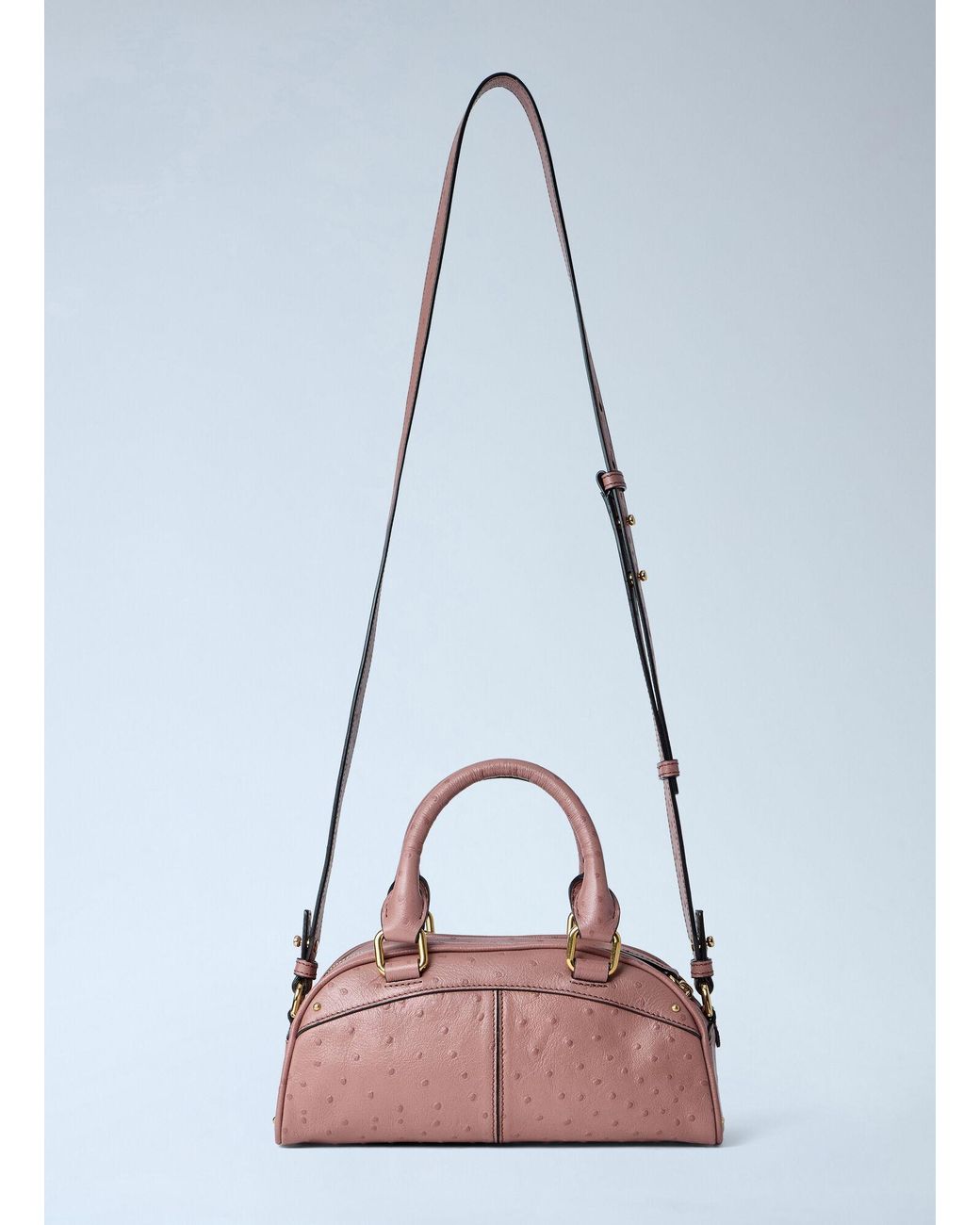 Chloé Red Small Bowling Handbag