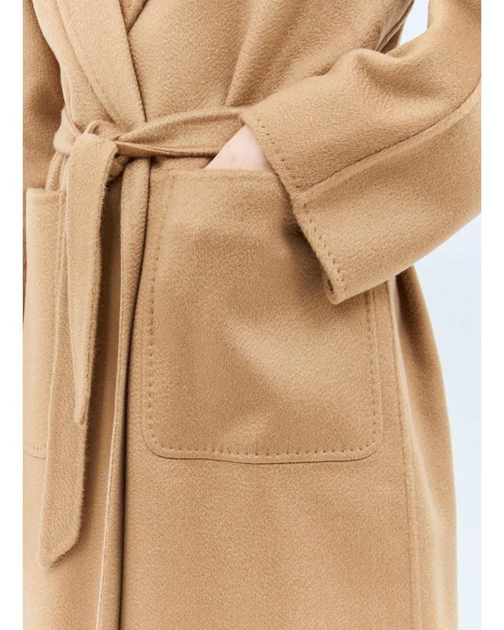 Max Mara Natural Cashmere Cardigan Coat