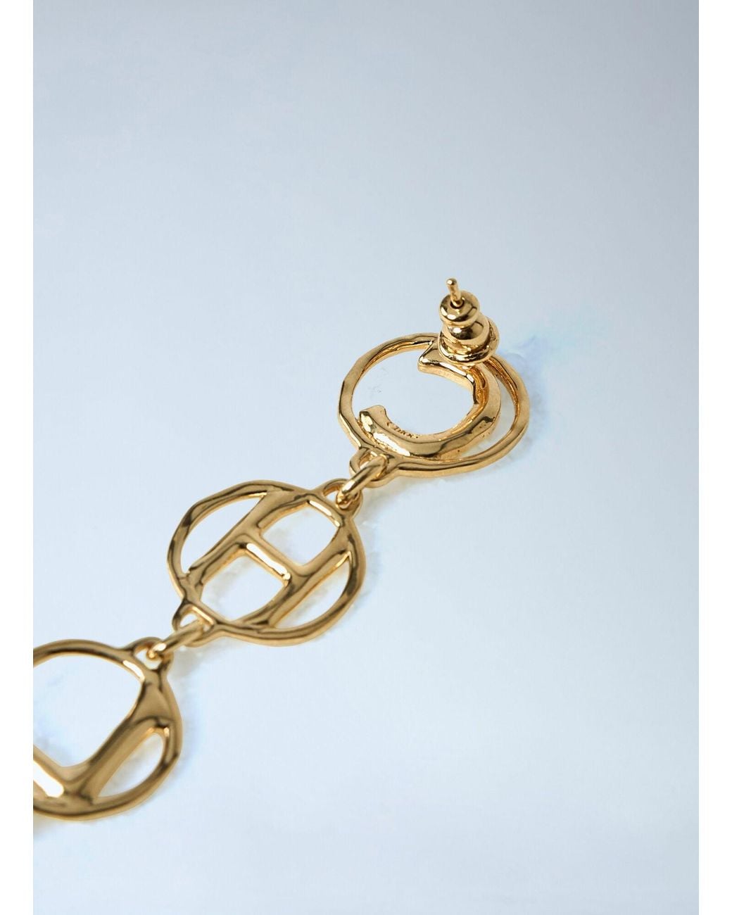 Chloé Blue Chloã Script Earrings
