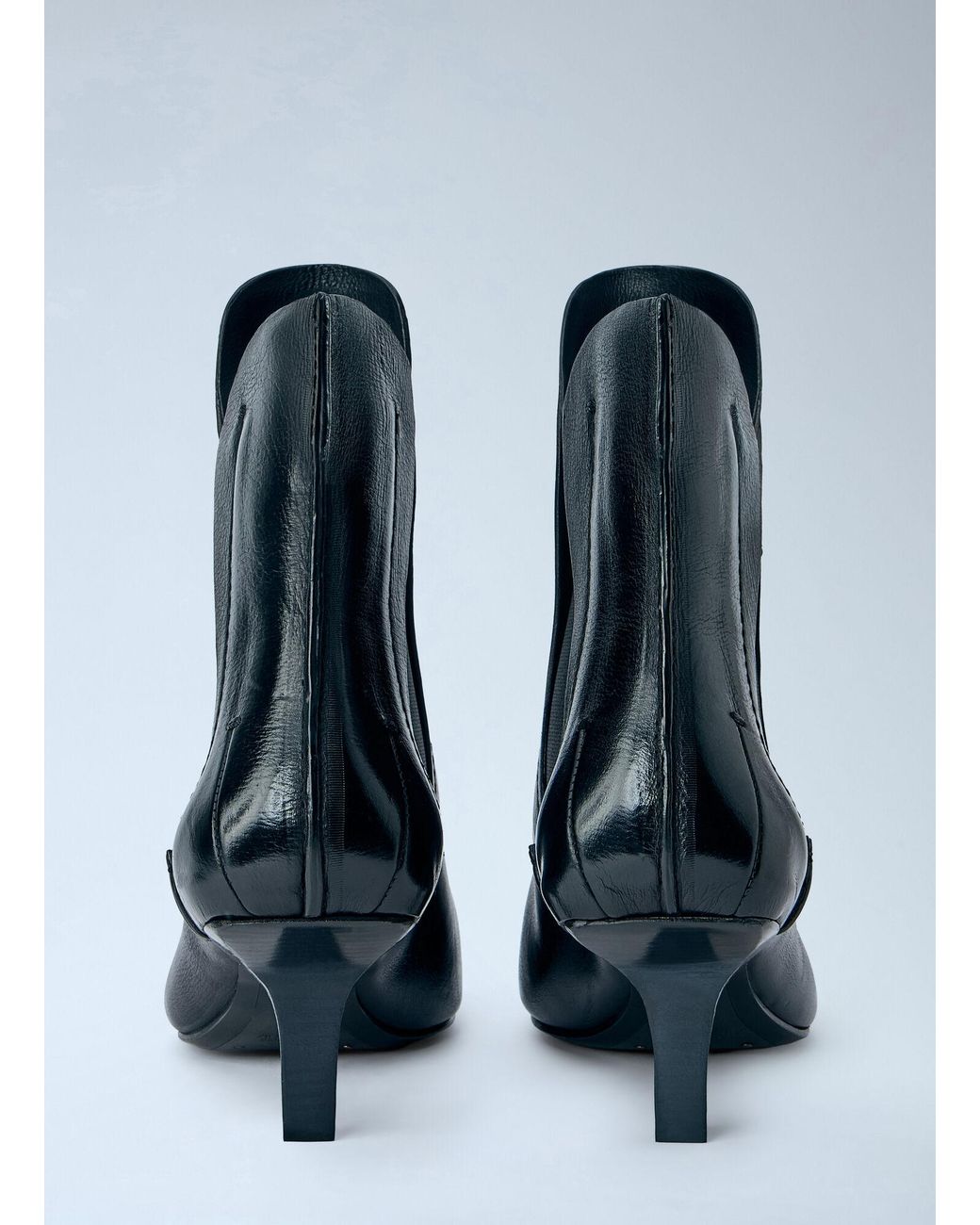 CAPASA MILANO Blue Dorothy Point Boots