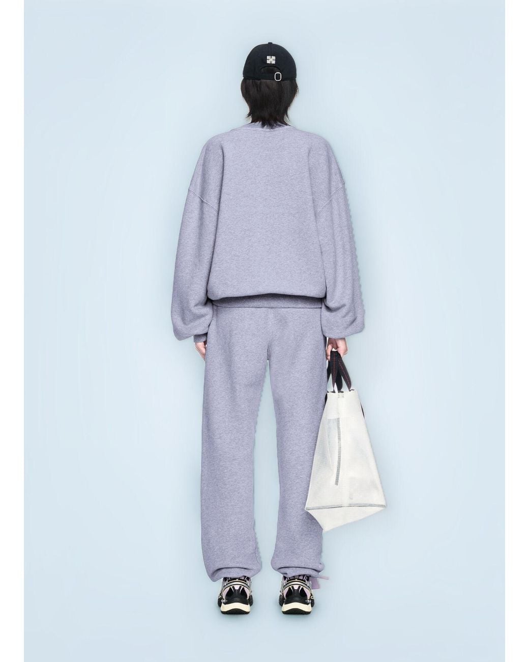 Off-White c/o Virgil Abloh Blue Off Embroidered Ow Sweatshirt