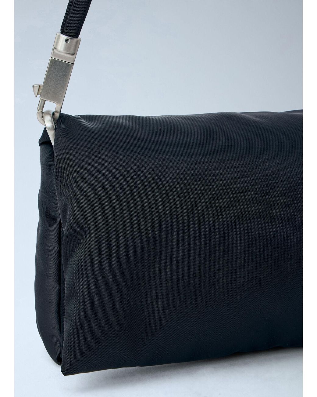 Rick Owens Blue Shoulder Pillow Griffin Bag