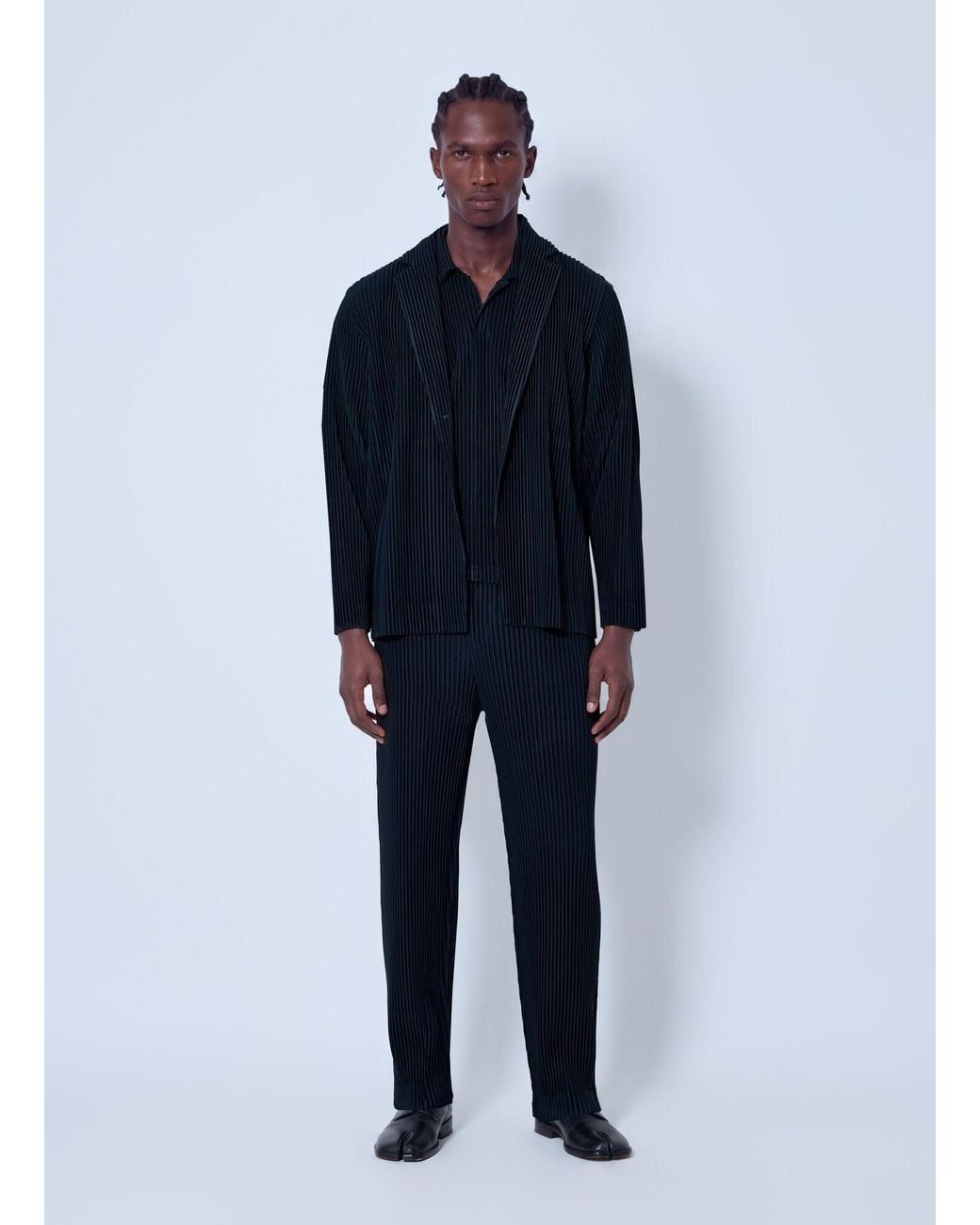 Homme Plissé Issey Miyake Blue Basics Jackets for men