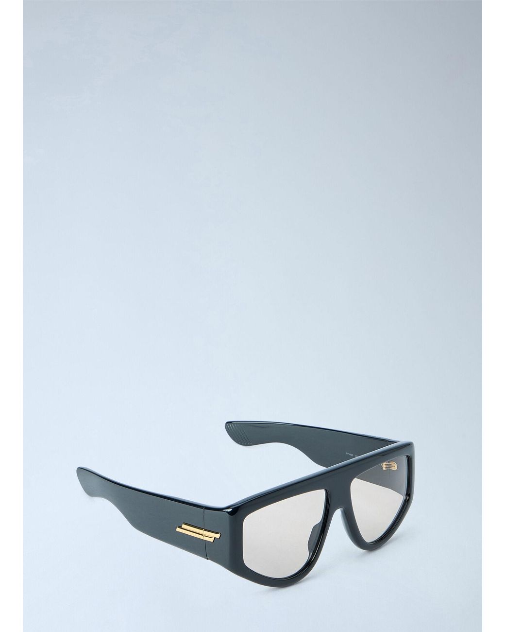 Bottega Veneta Gray Classic Geometric Frame Sunglasses
