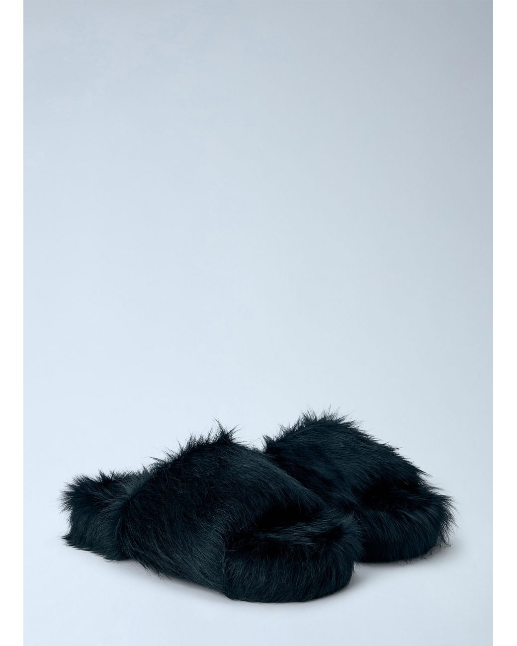 Rick Owens Blue Chancla Slides for men