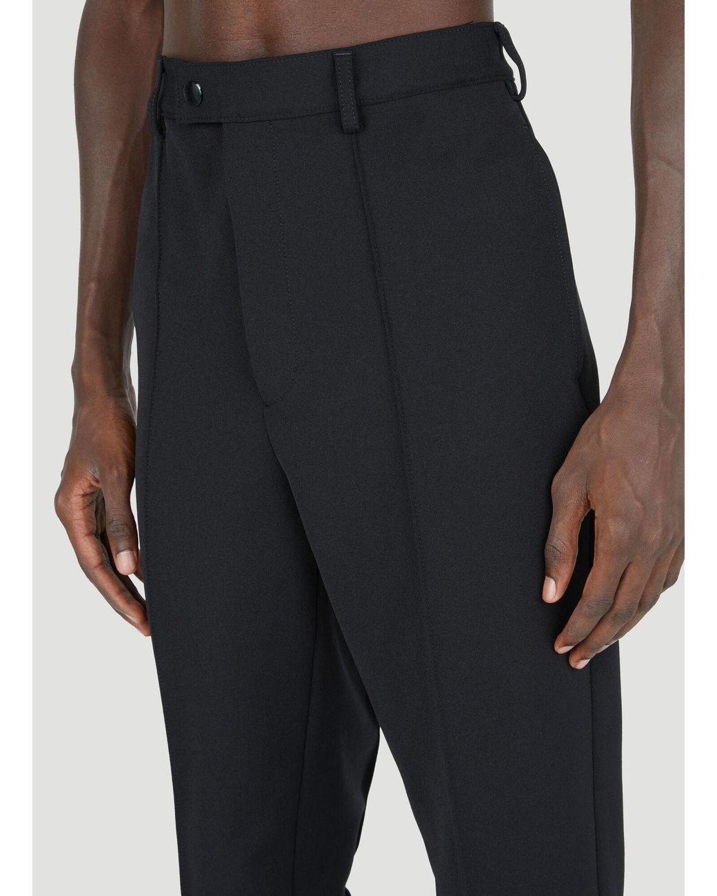 Prada Black Gabardine Pants for men