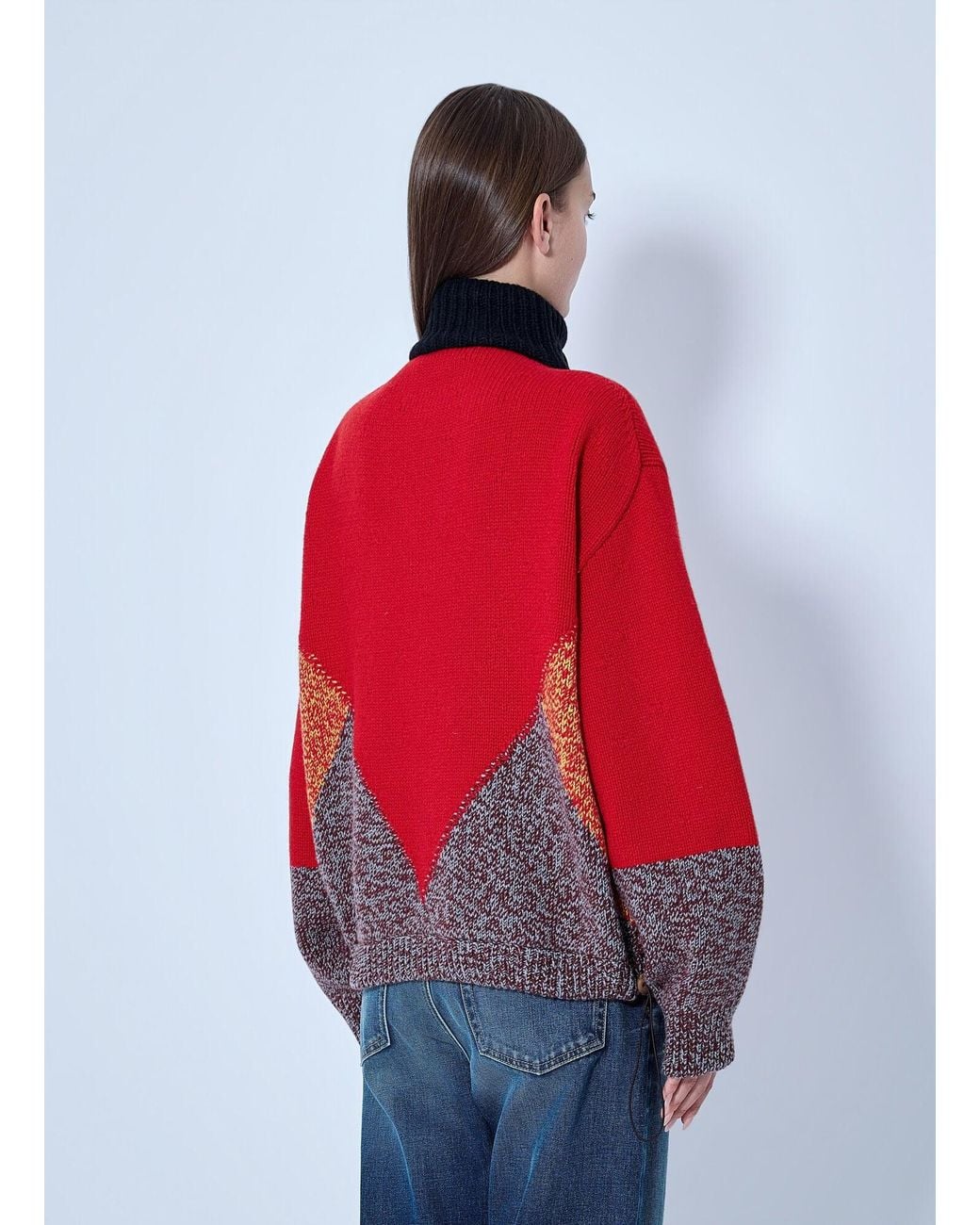 Marni Zippered Knit Sweater