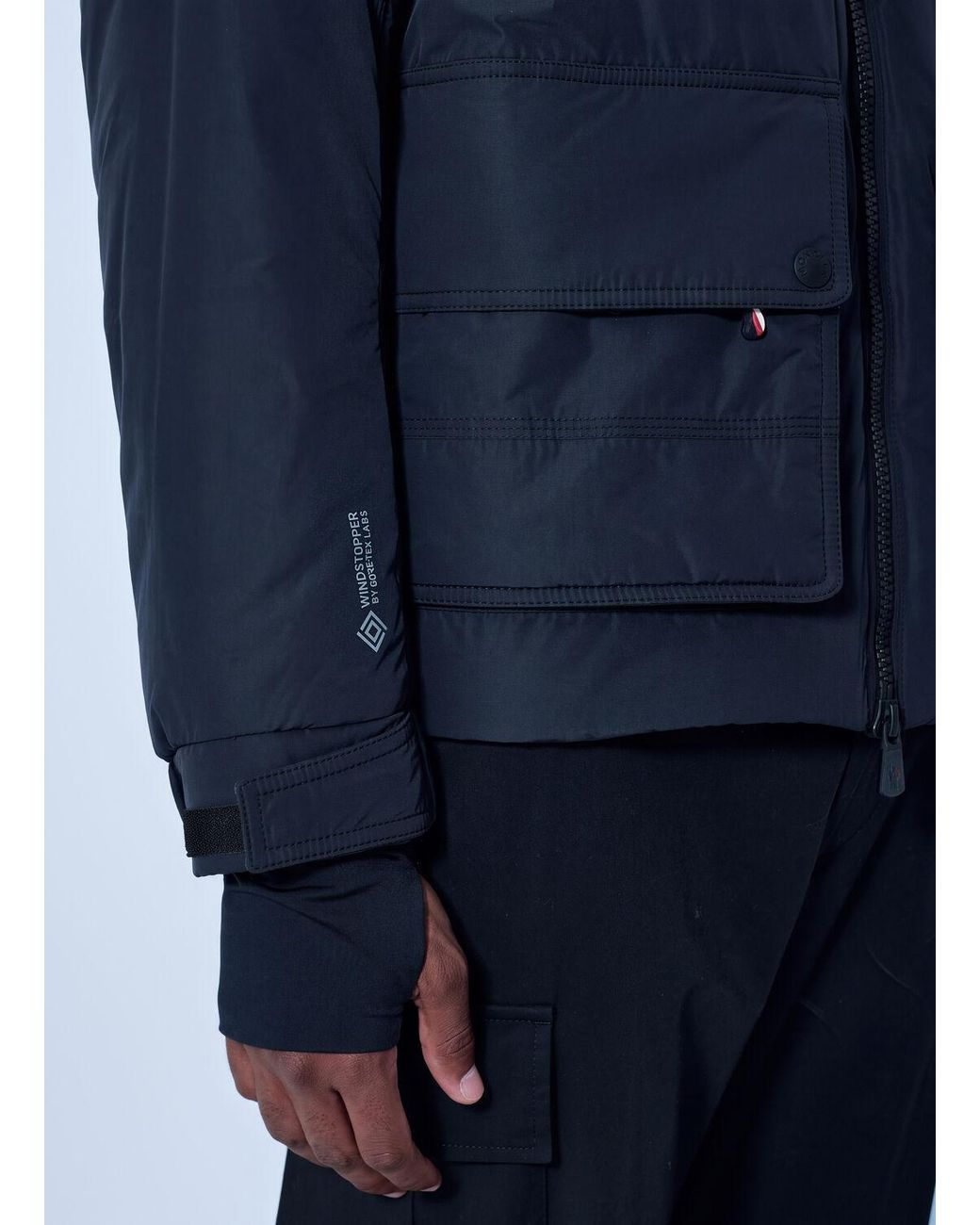 Moncler Blue Ober Jacket for men
