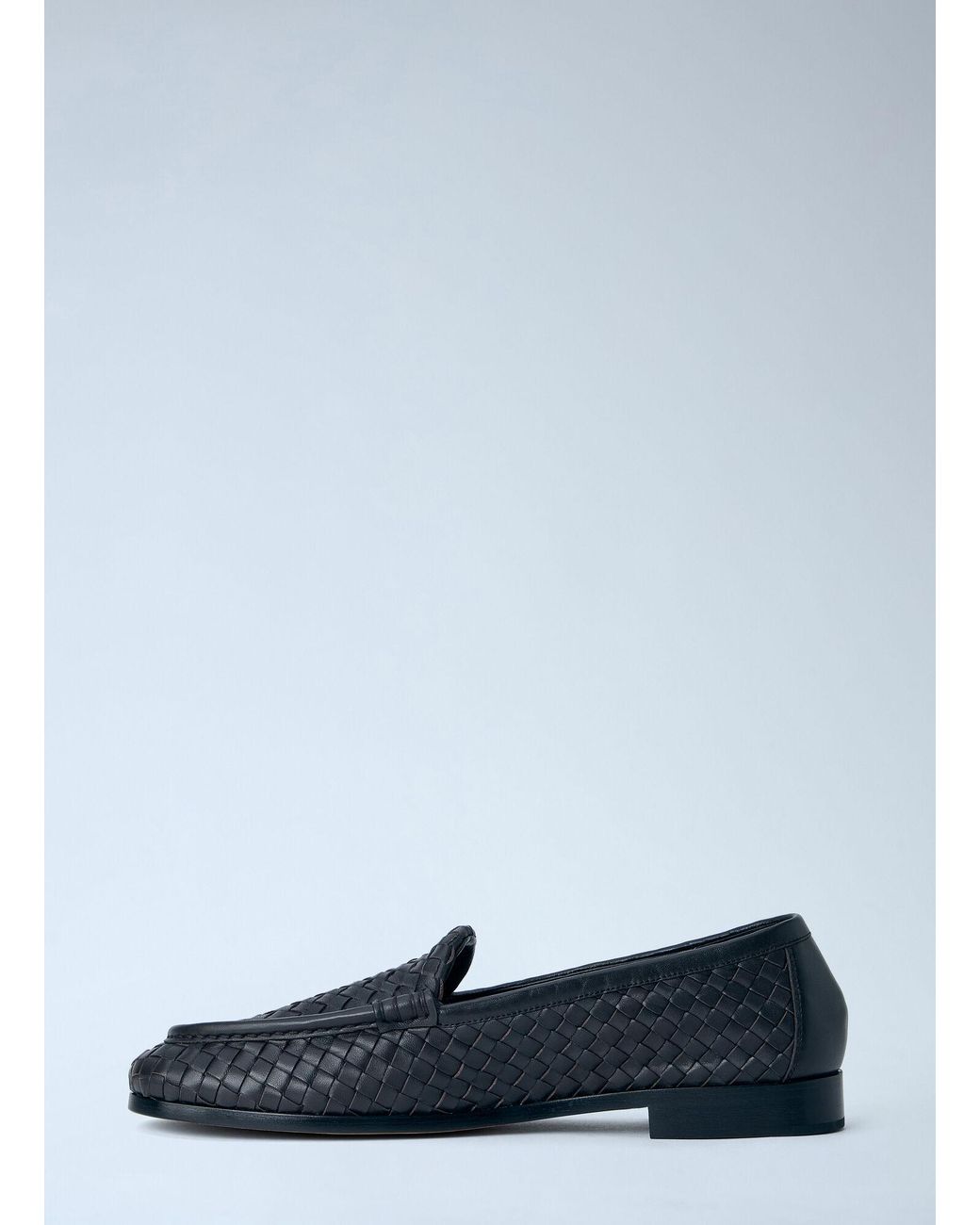 Bottega Veneta Blue Silenzio Loafers for men