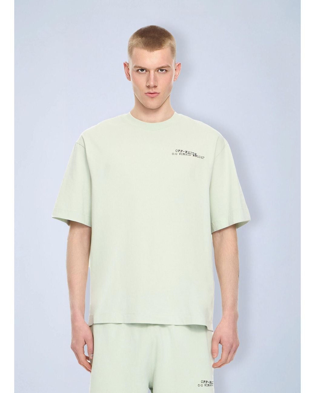 Off-White c/o Virgil Abloh White Type Arrow Skate T-Shirt for men
