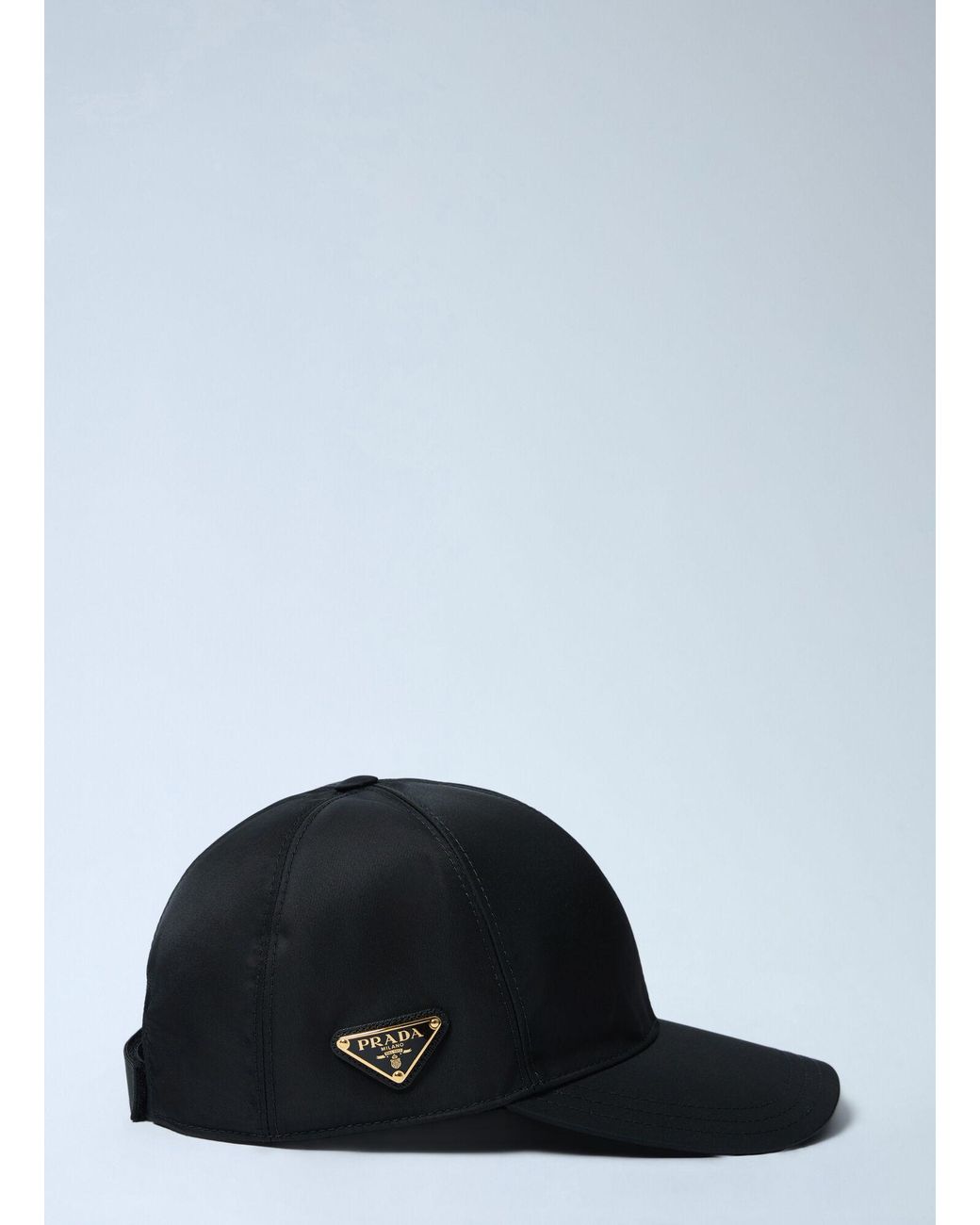 Prada Black Re-Nylon Baseball Cap