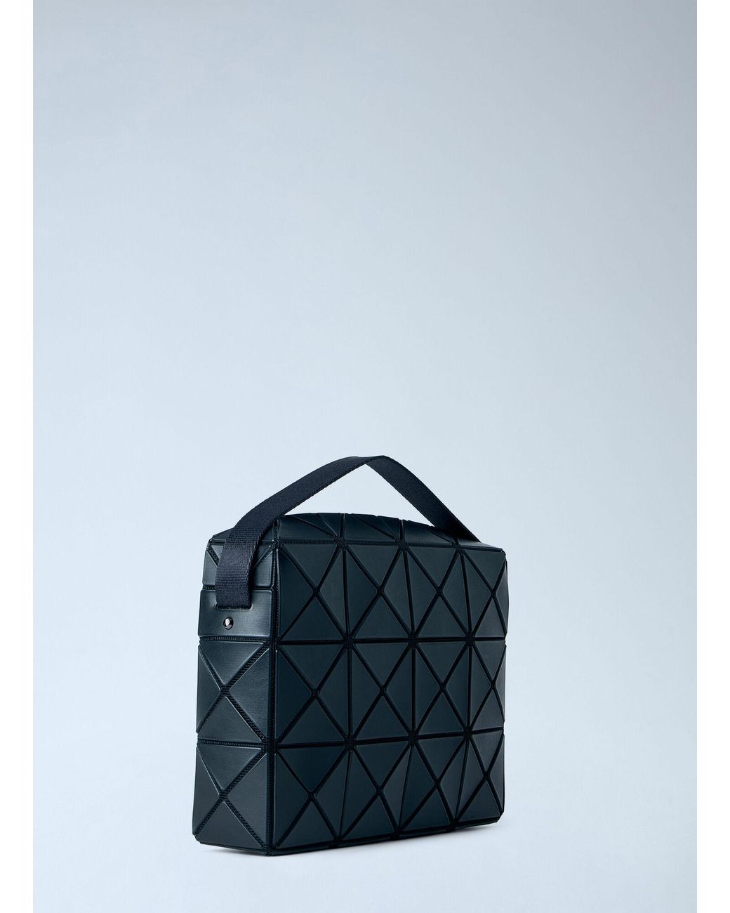 Issey Miyake Blue Cuboid Shoulder Bag