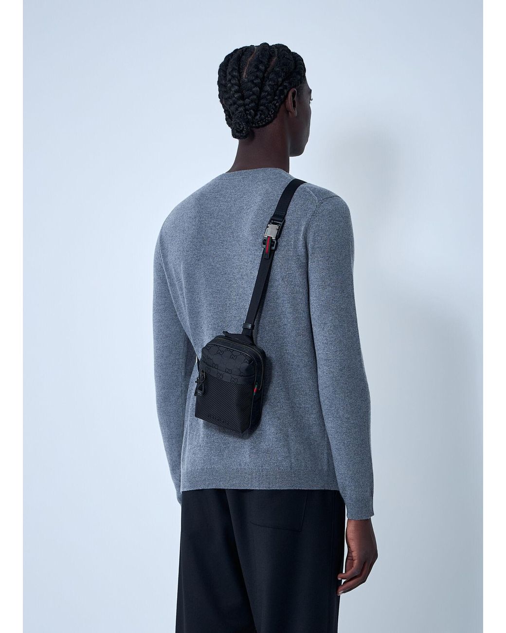 Gucci Blue Mini Shoulder Bag for men