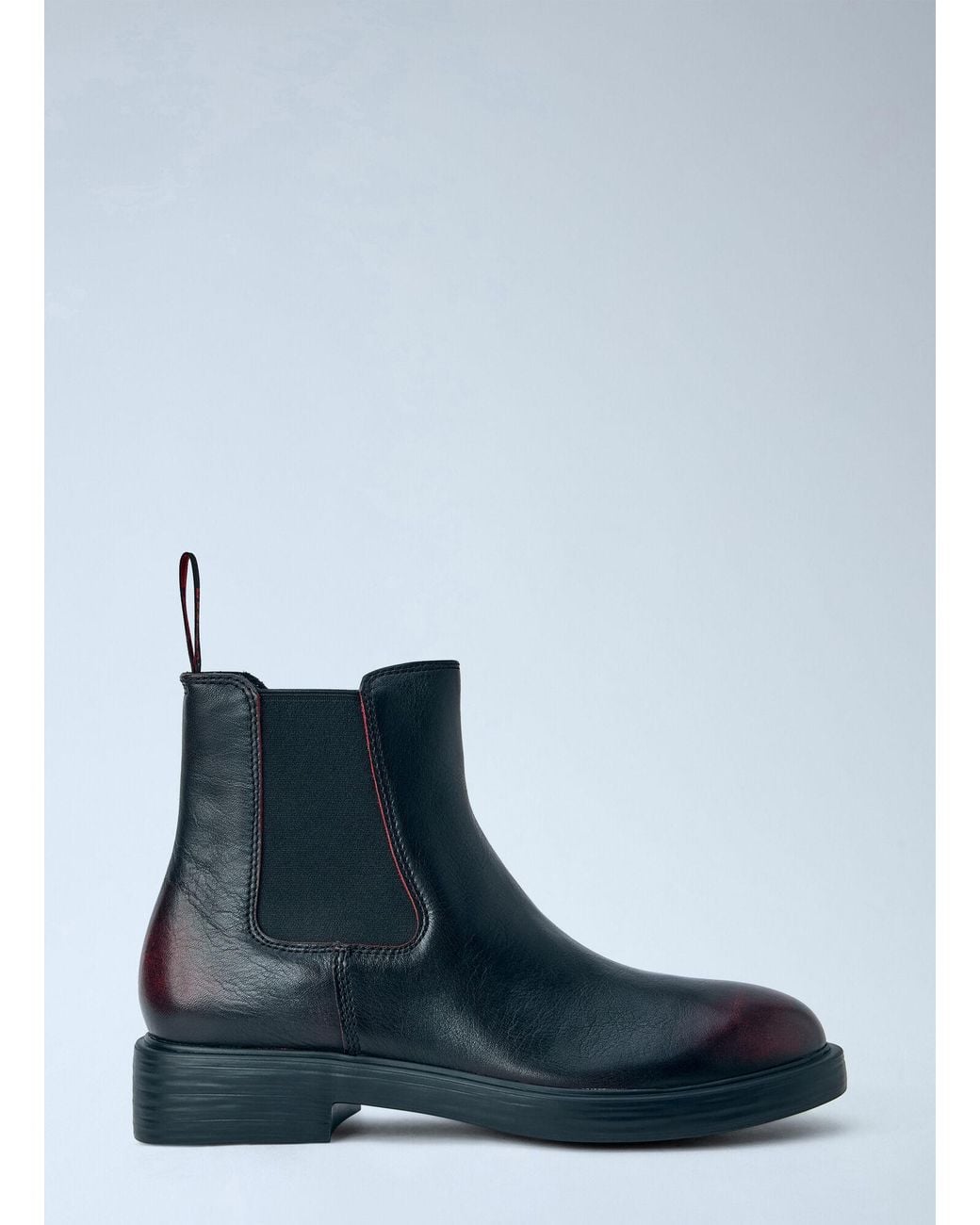 Camper Blue Dean Leather Boots for men