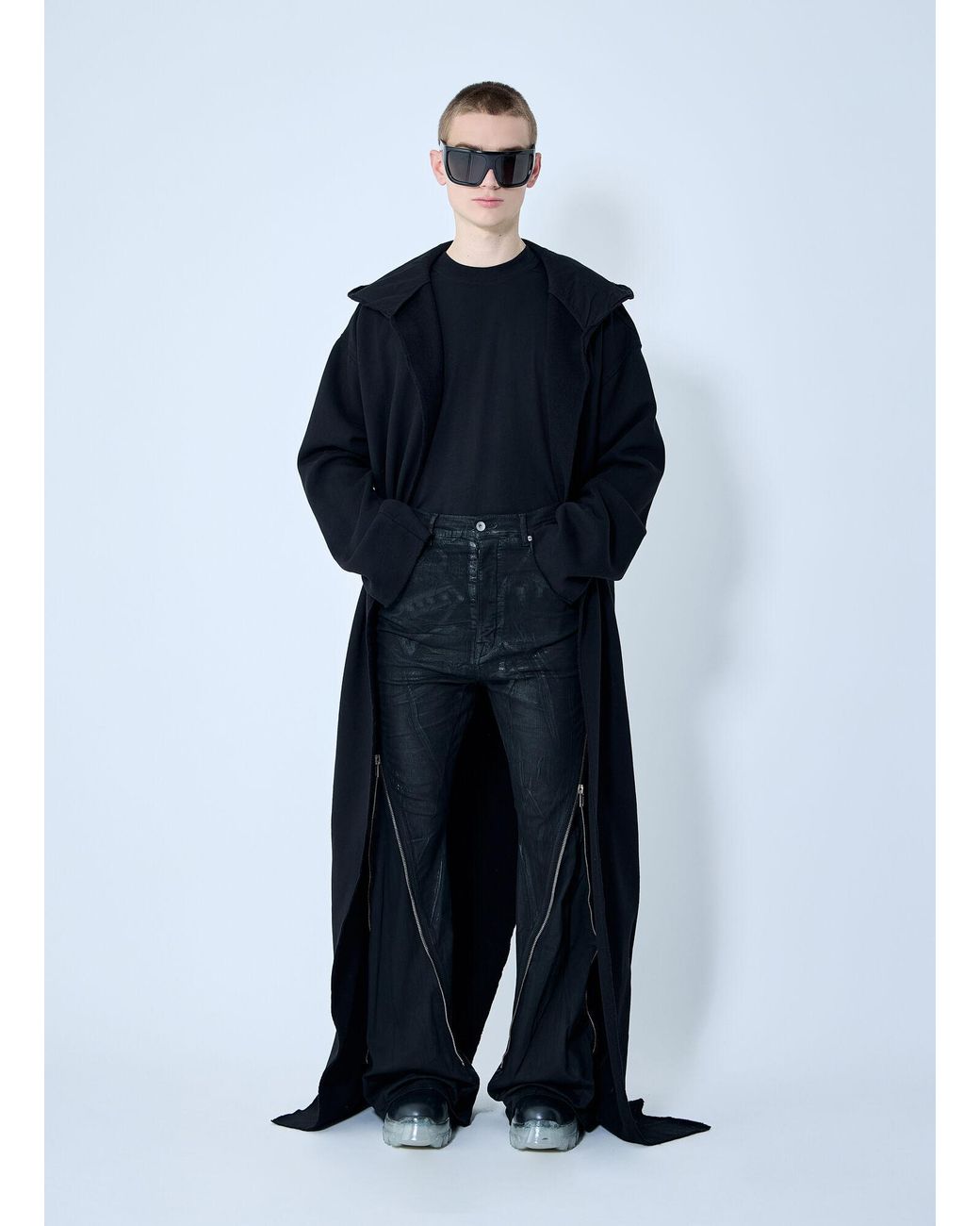 Rick Owens Blue Drkshdw Bolan Banana Jeans for men
