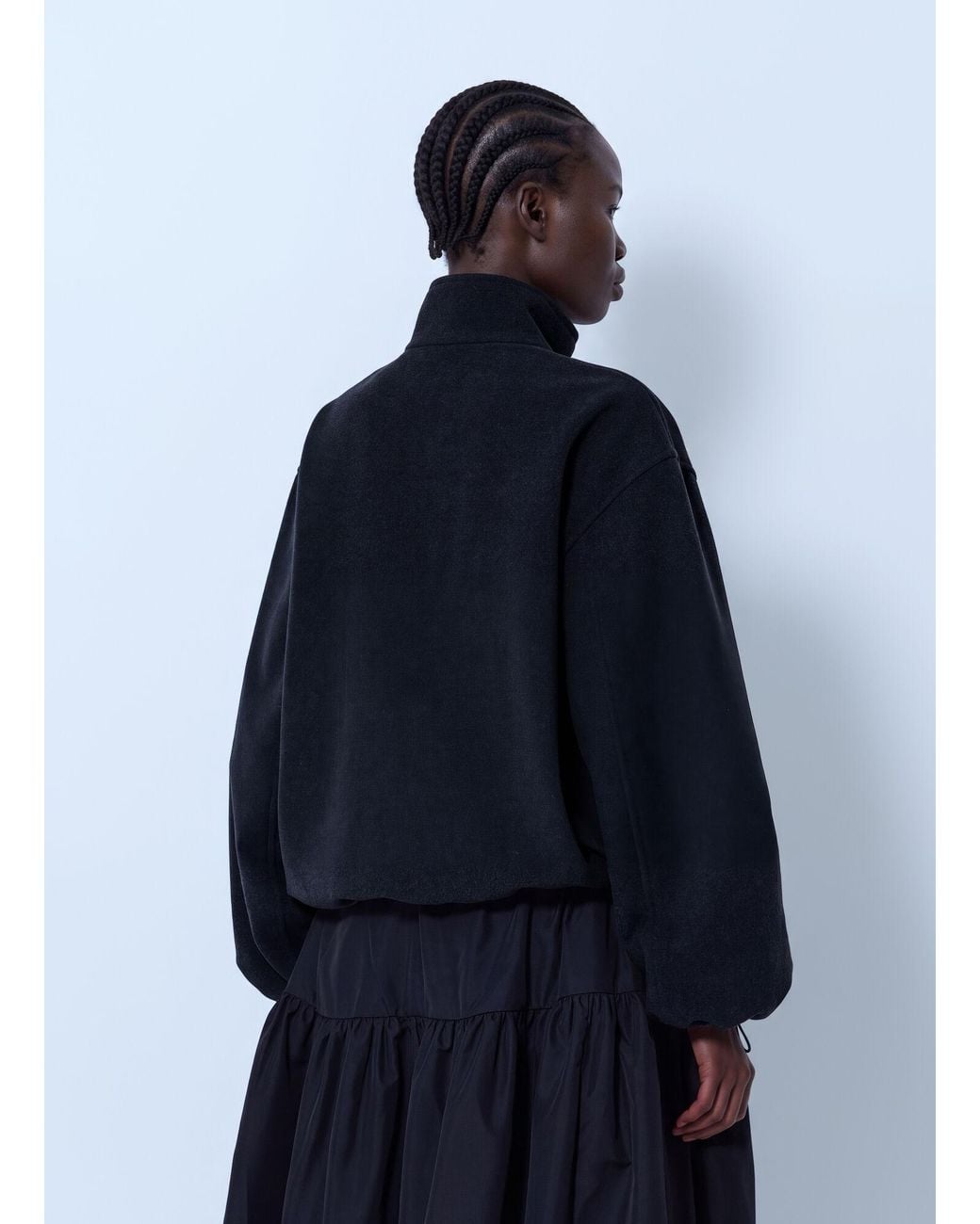 CECILIE BAHNSEN Blue Cbfrederik Half-Zip Jacket