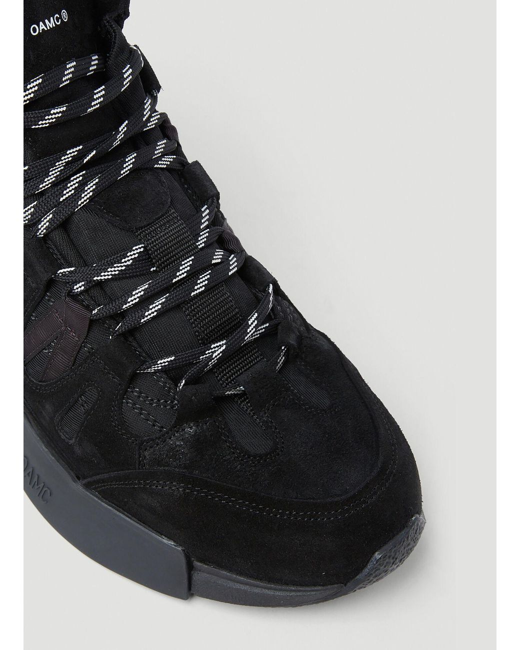 OAMC Black Trail Runner Boots for men