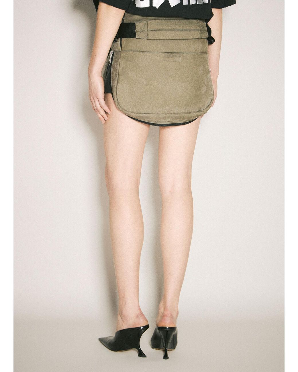 Balenciaga Multicolor Mini Bag Skirt
