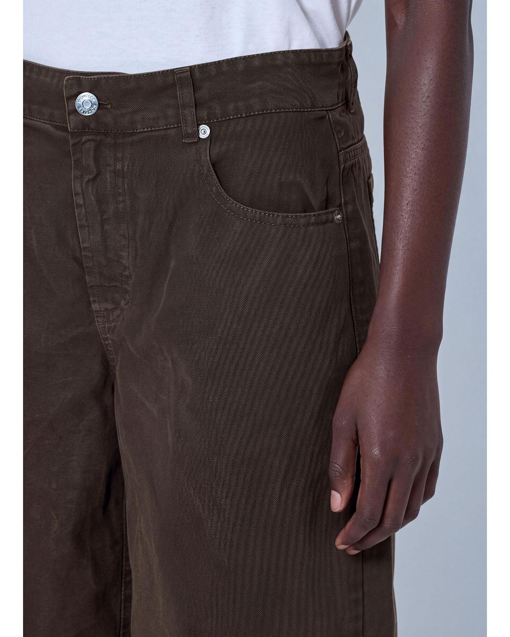 Moncler Brown Cargo Pants With Patch Pockets
