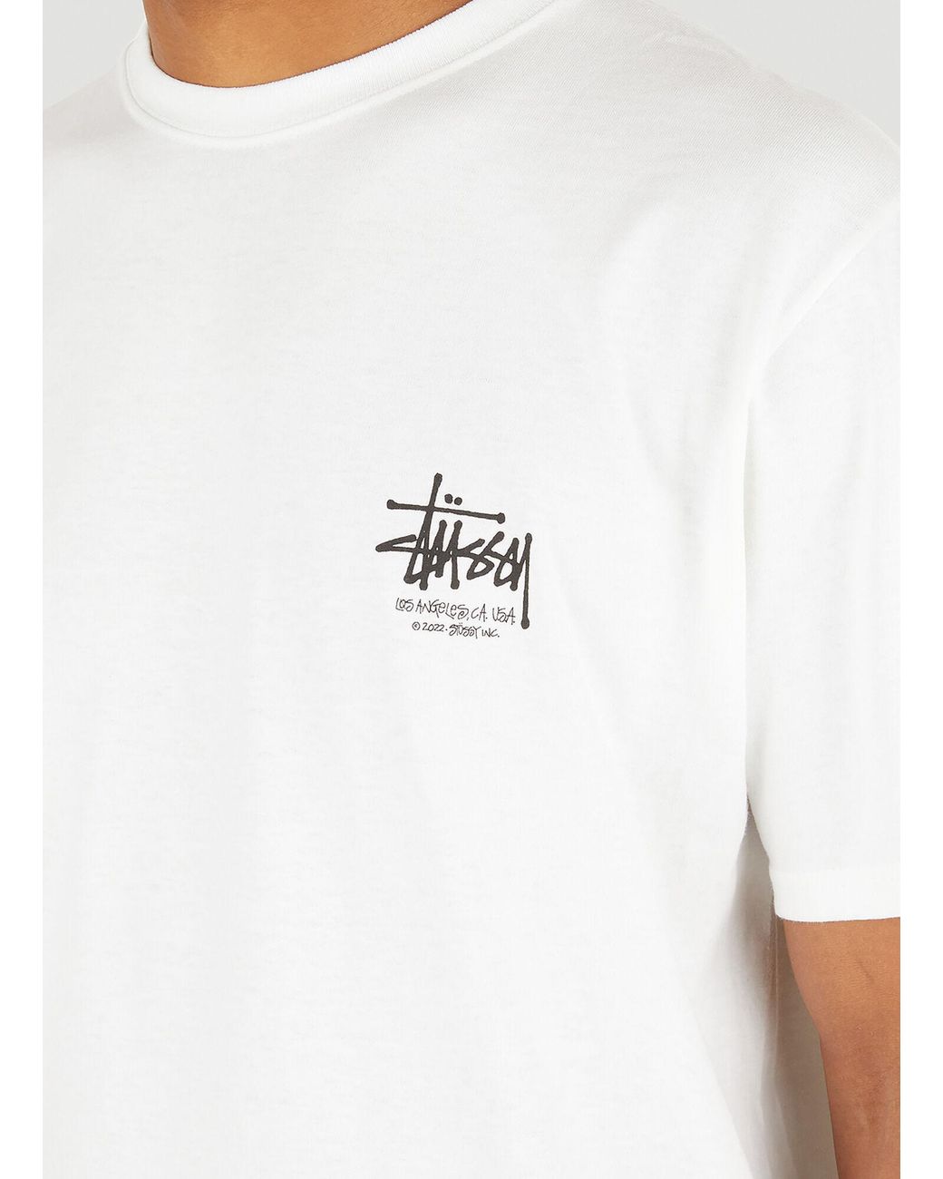 Stussy Dragon T-shirt in White for Men | Lyst