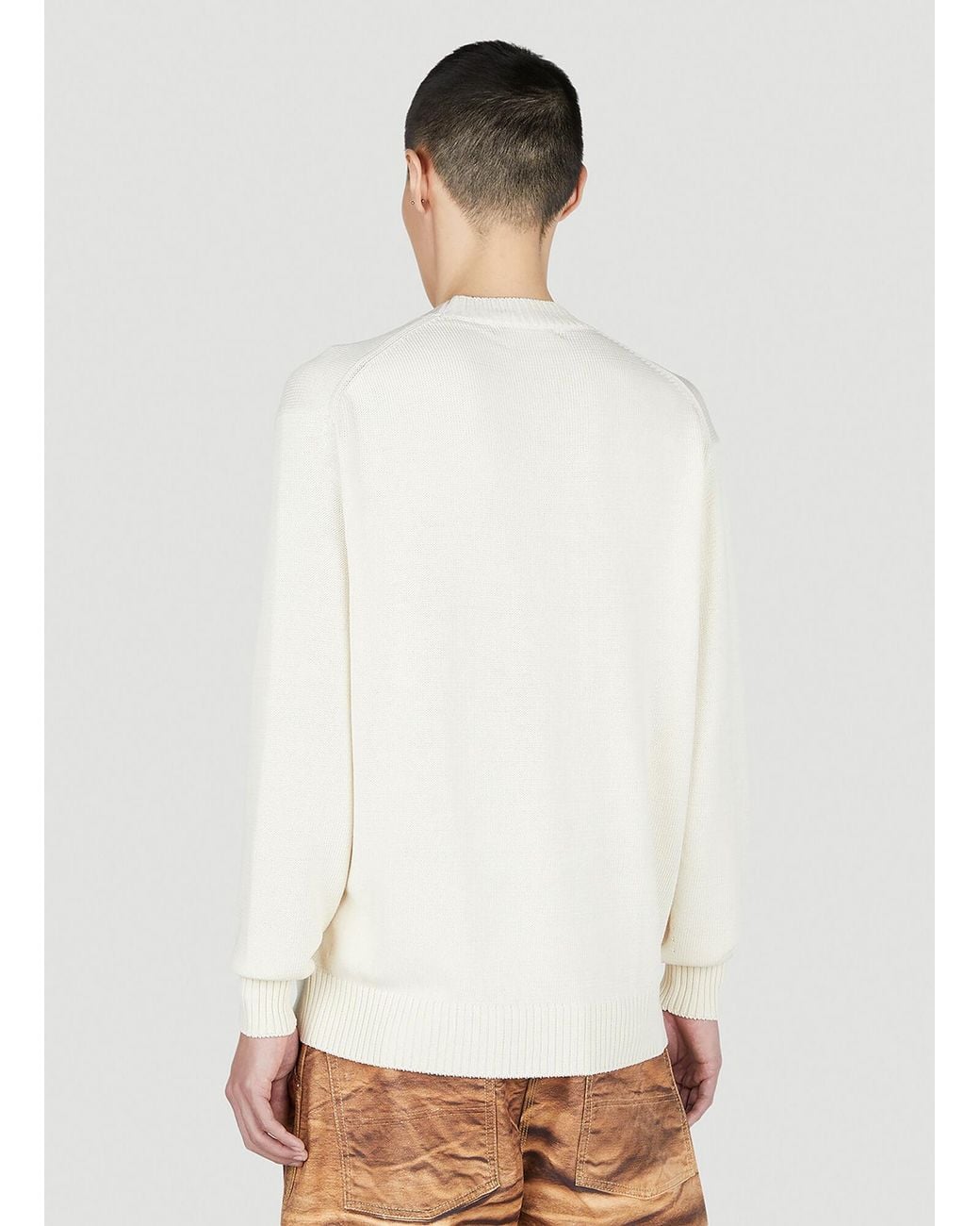 Junya Watanabe White Soup Andy Warhol Sweater for men
