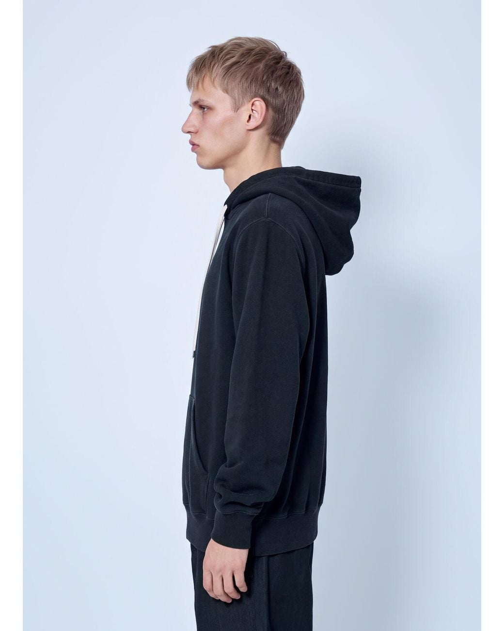 Rick Owens Blue Drkshdw Oversized Hoodie for men