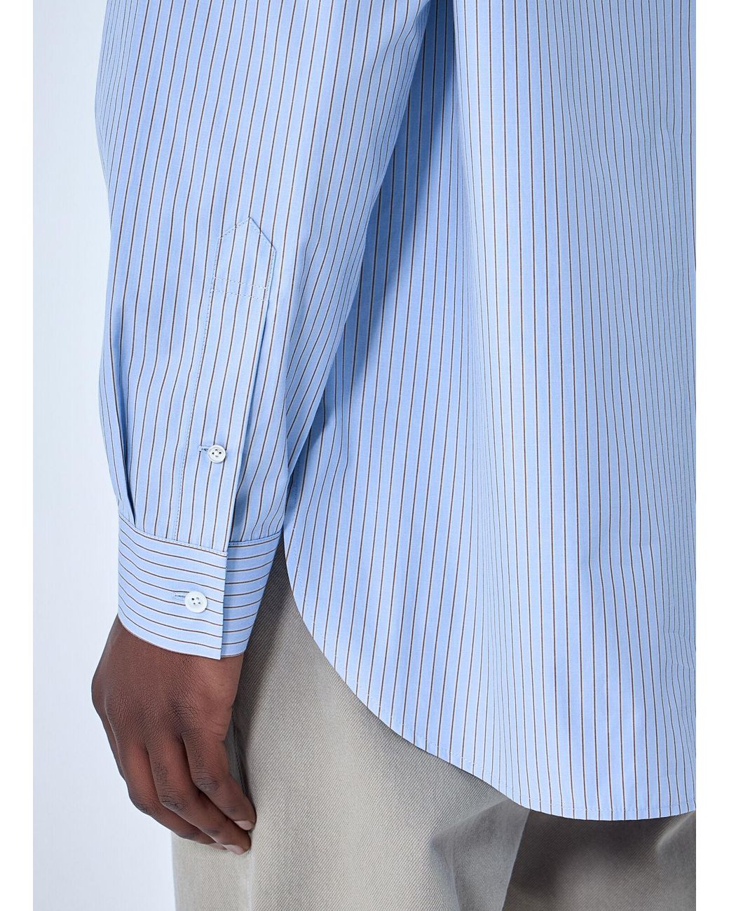 The Row Blue Kardiff Shirt for men