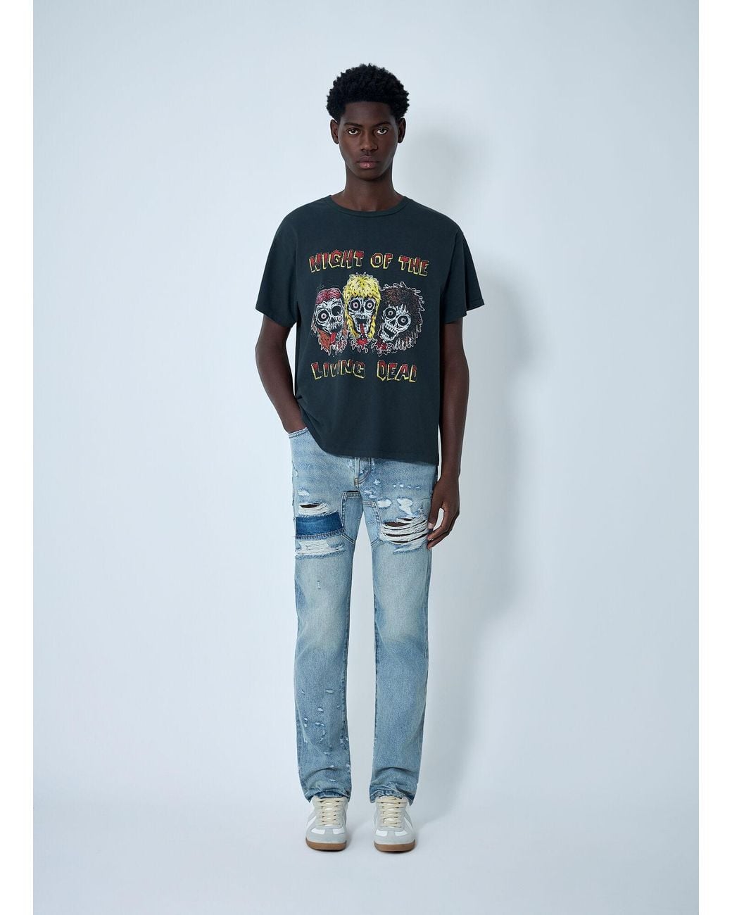 GALLERY DEPT. Blue Night Of The Living Dead T-Shirt for men