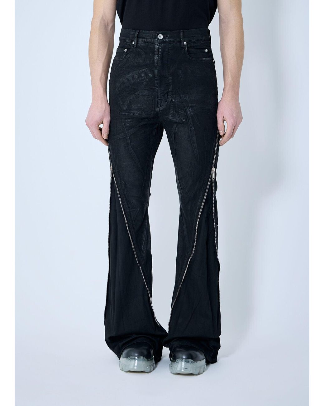 Rick Owens Blue Drkshdw Bolan Banana Jeans for men