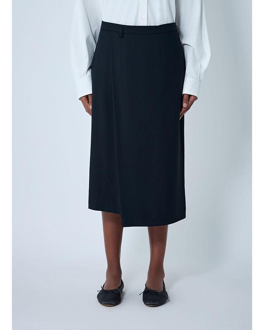 The Row Blue Azarion Skirt