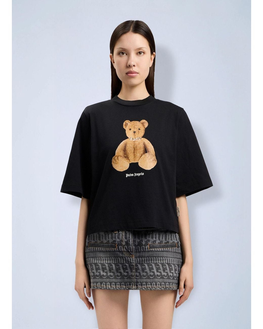 Palm Angels Black Bear Boxy T-Shirt