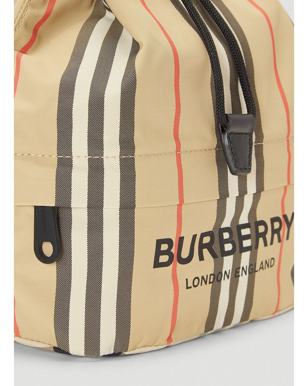 burberry nylon drawstring backpack