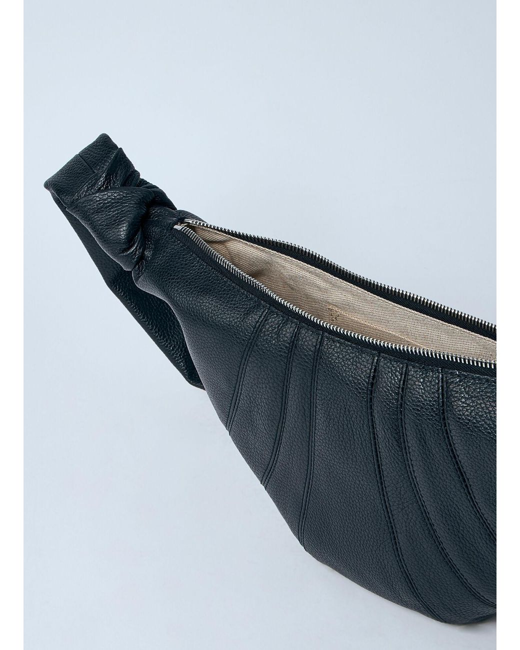 Lemaire Blue Small Croissant Shoulder Bag
