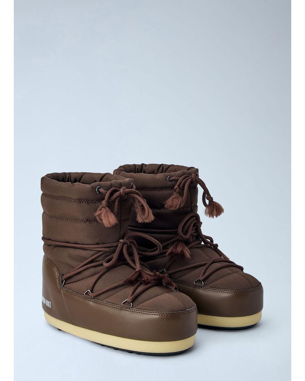 Moon Boot Brown Evx Light Nylon Boots