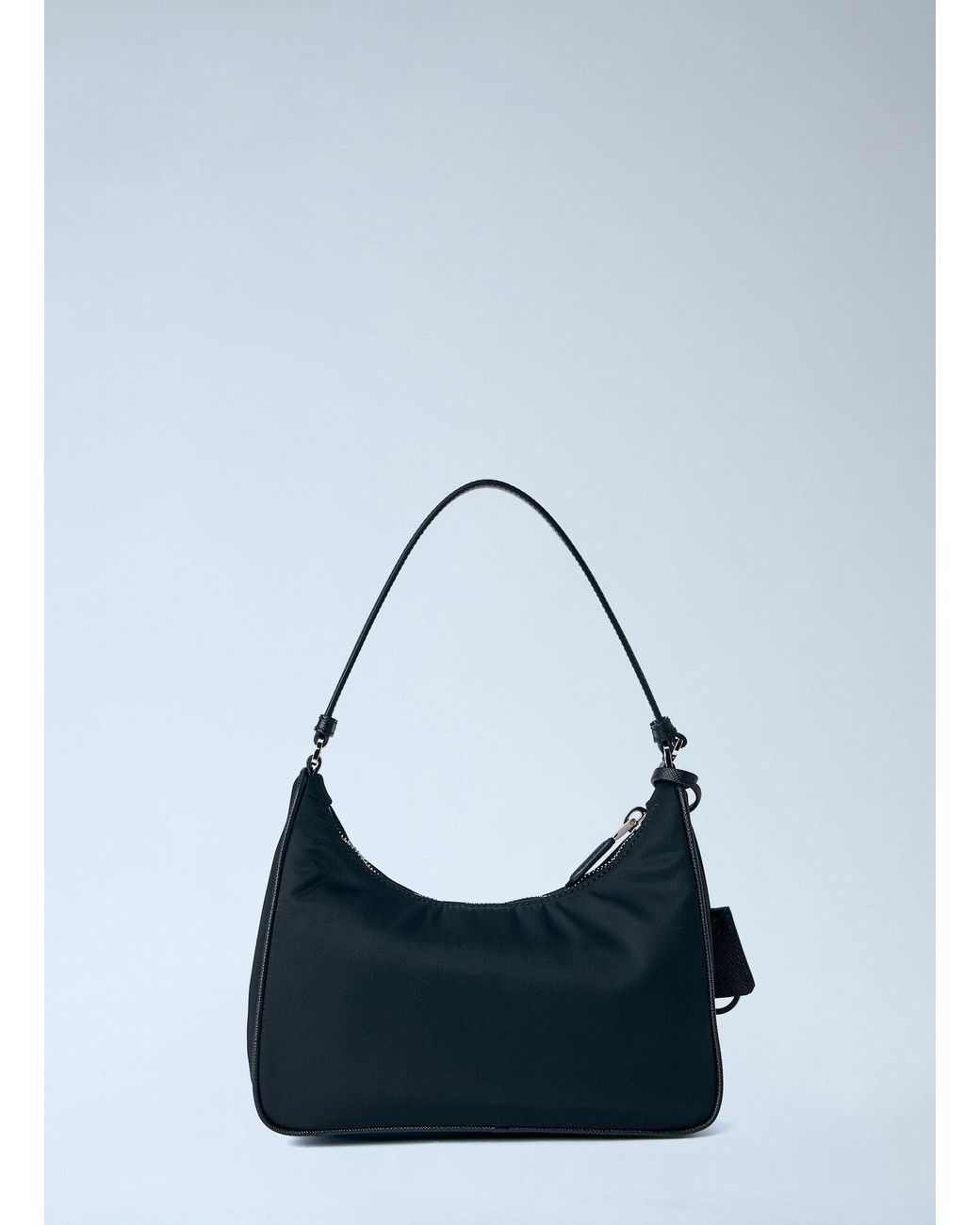 Prada Blue Re-Nylon And Saffiano Re-Edition 2005 Mini Bag