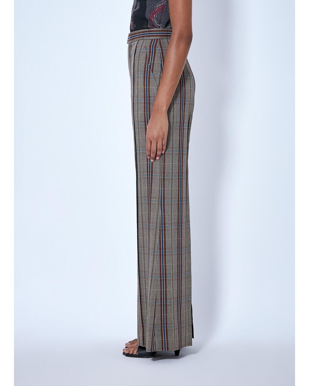Vivienne Westwood Natural Wide Leg Trousers