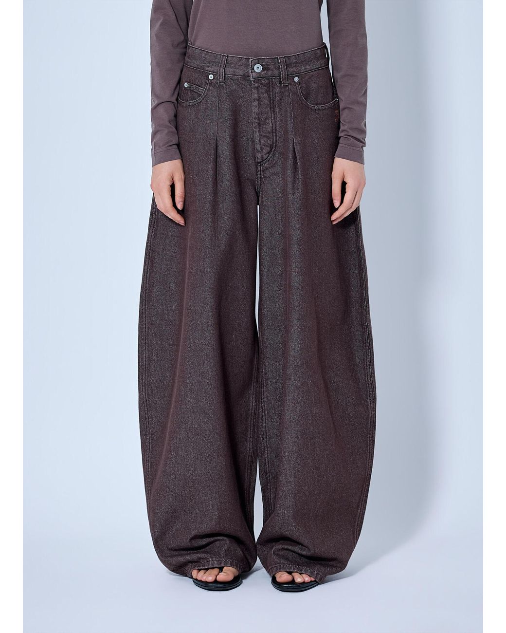 Jacquemus Blue Le De-Nîmes Ovalo Jeans