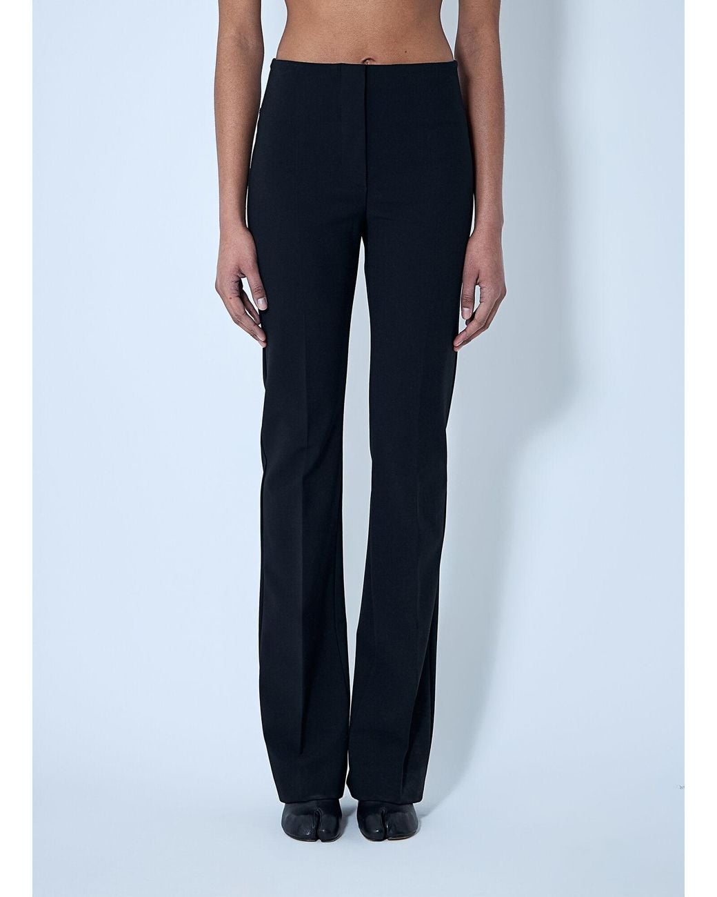 Sportmax Blue Stretch Finish Pants