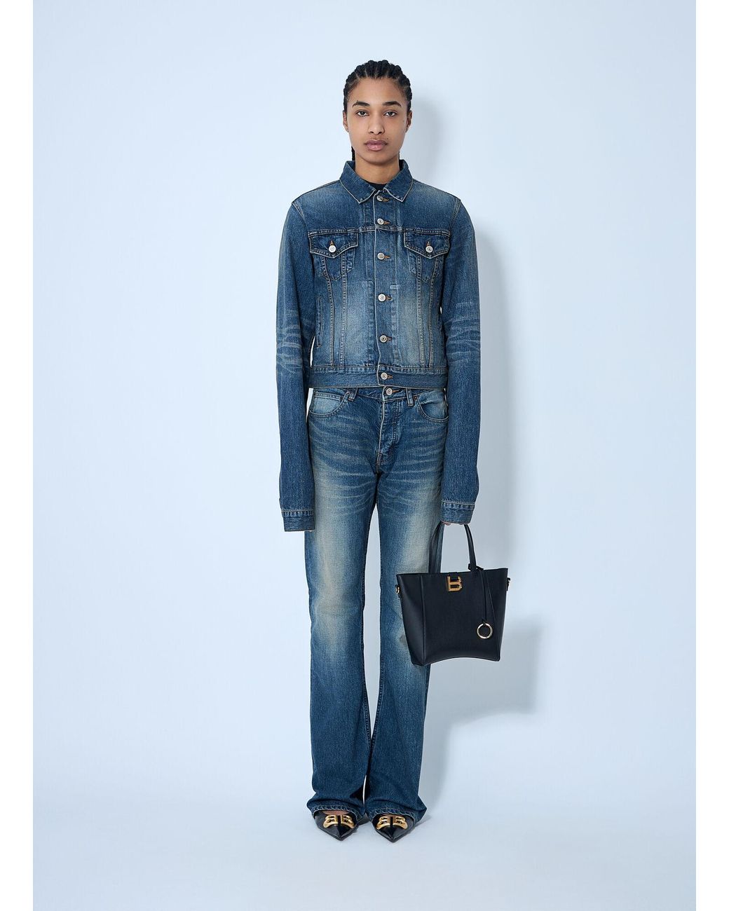 Balenciaga Blue Denim Jacket