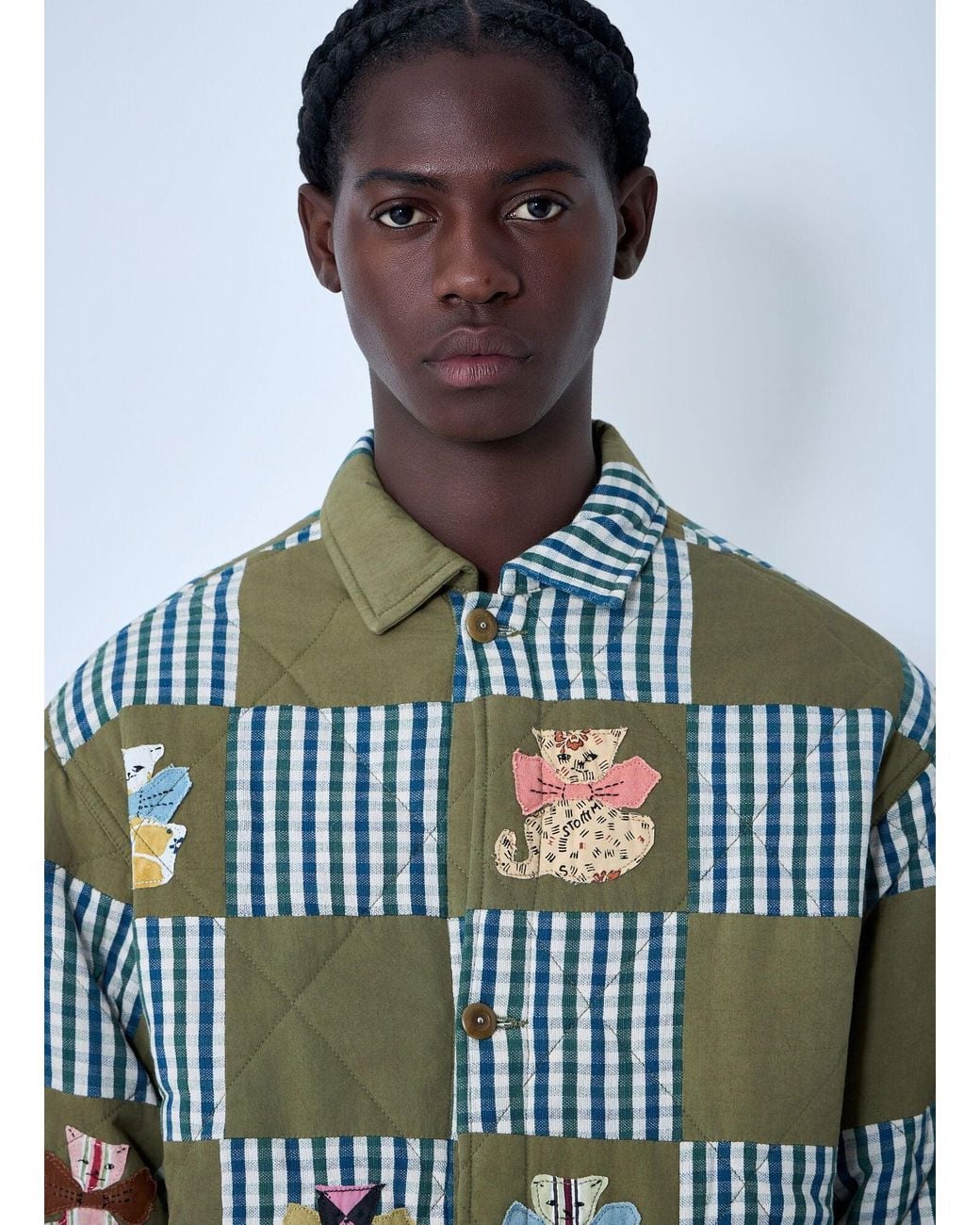 STORY mfg. Blue Short-On-Time Jacket for men