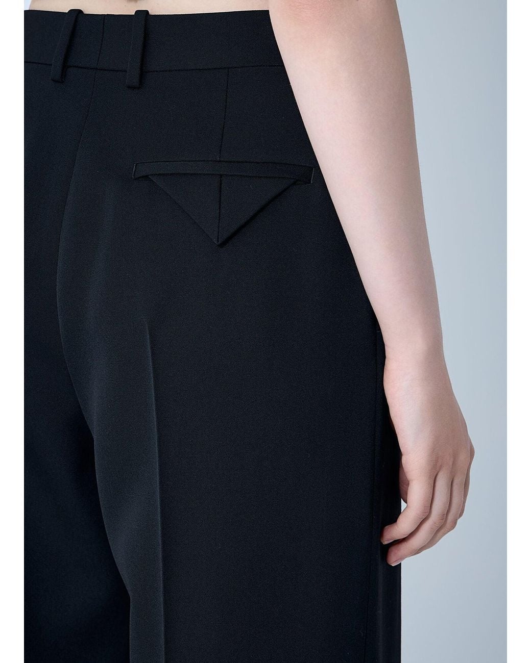 Bottega Veneta Blue Tailored Wool Pants