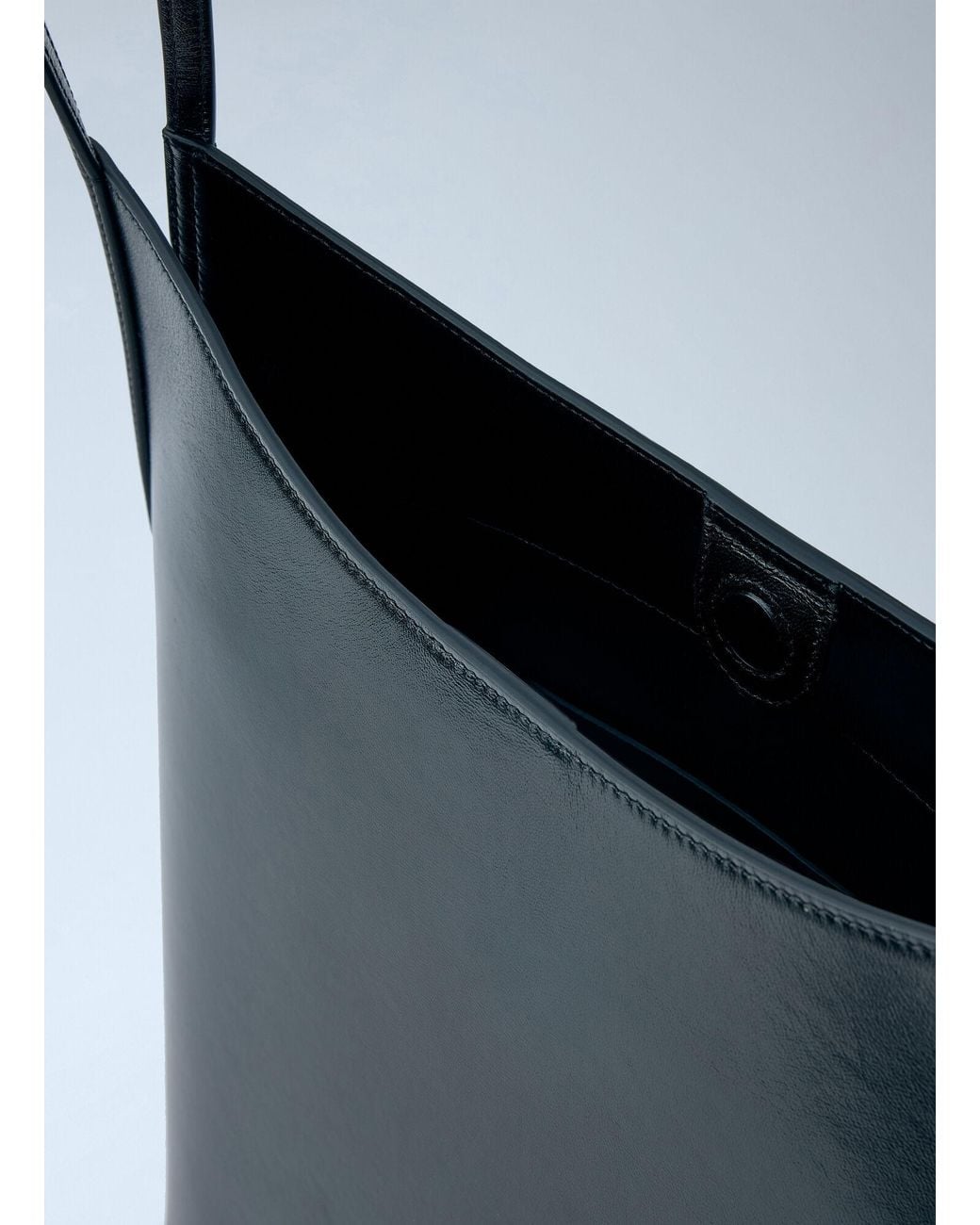 Jil Sander Blue Kante Tote Bag