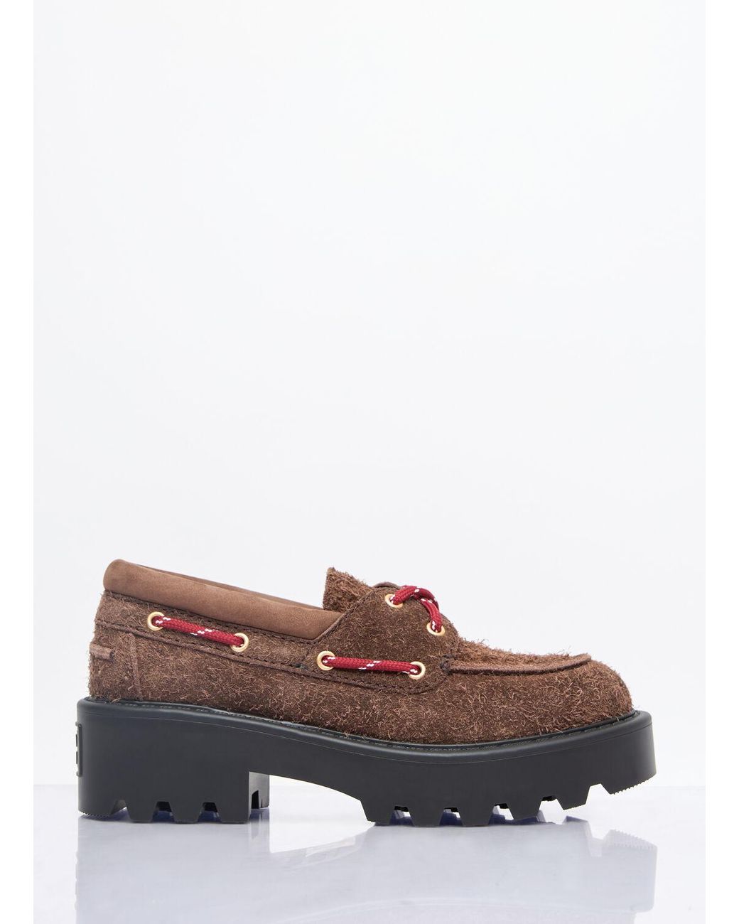 ローファー・オックスフォード MiuMiu Brown suede leather loafers (5D341EFD005008 F0316) Ruches loafers | Miu Miu | OTTODISANPIETRO