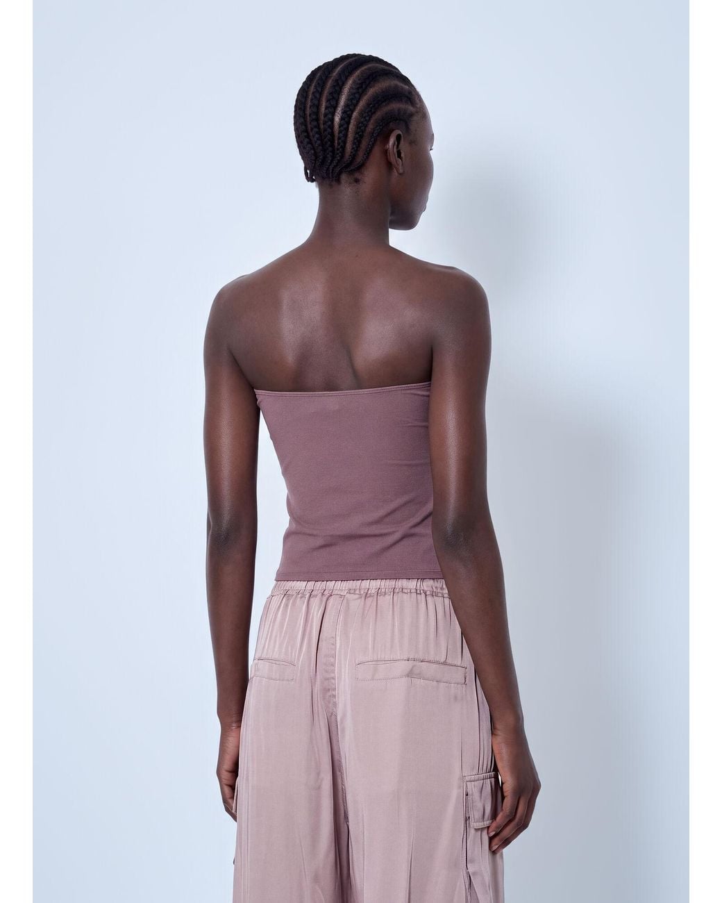 Rick Owens Purple Alannah Bustier